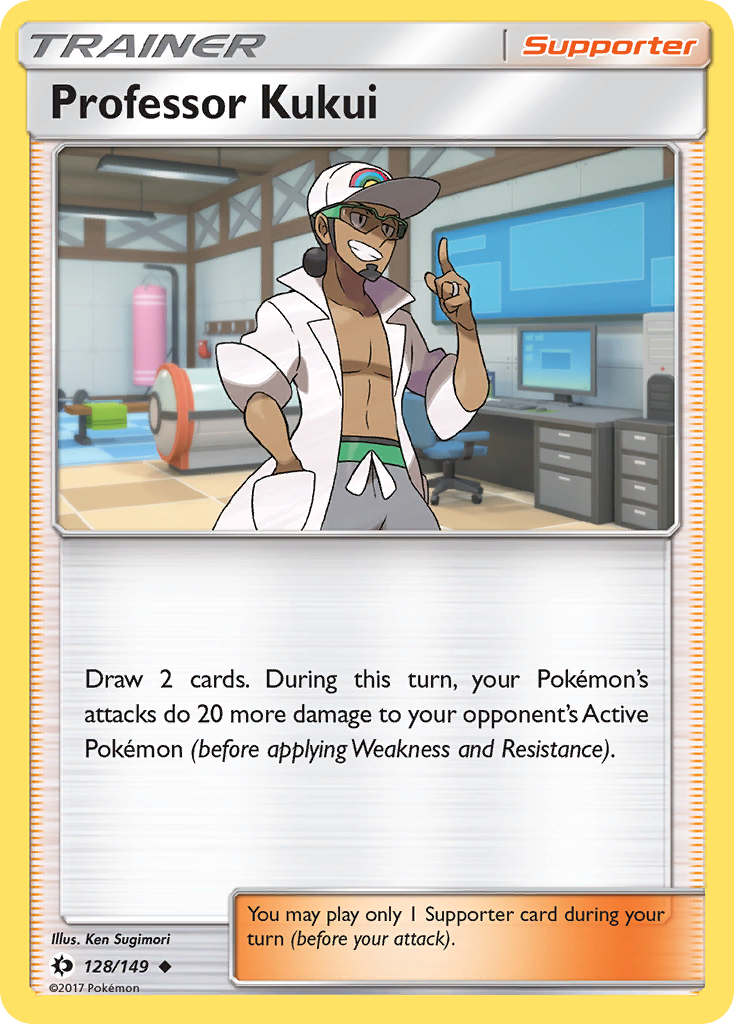 Professor Kukui (128/149) [Sun & Moon: Base Set] | Anubis Games and Hobby