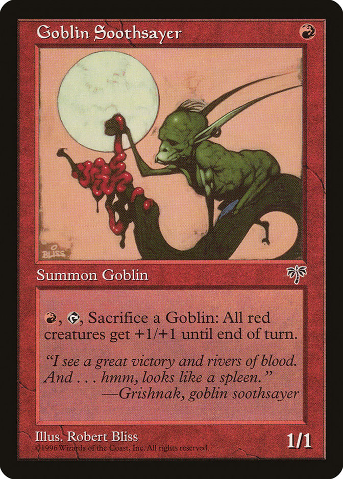 Goblin Soothsayer [Mirage] | Anubis Games and Hobby