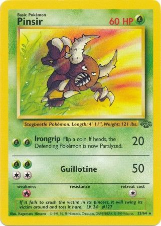 Pinsir (25/64) [Jungle Unlimited] | Anubis Games and Hobby