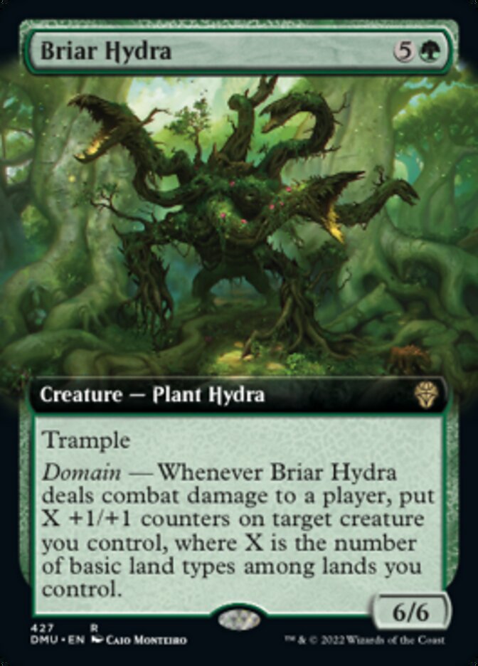 Briar Hydra (Extended Art) [Dominaria United] | Anubis Games and Hobby