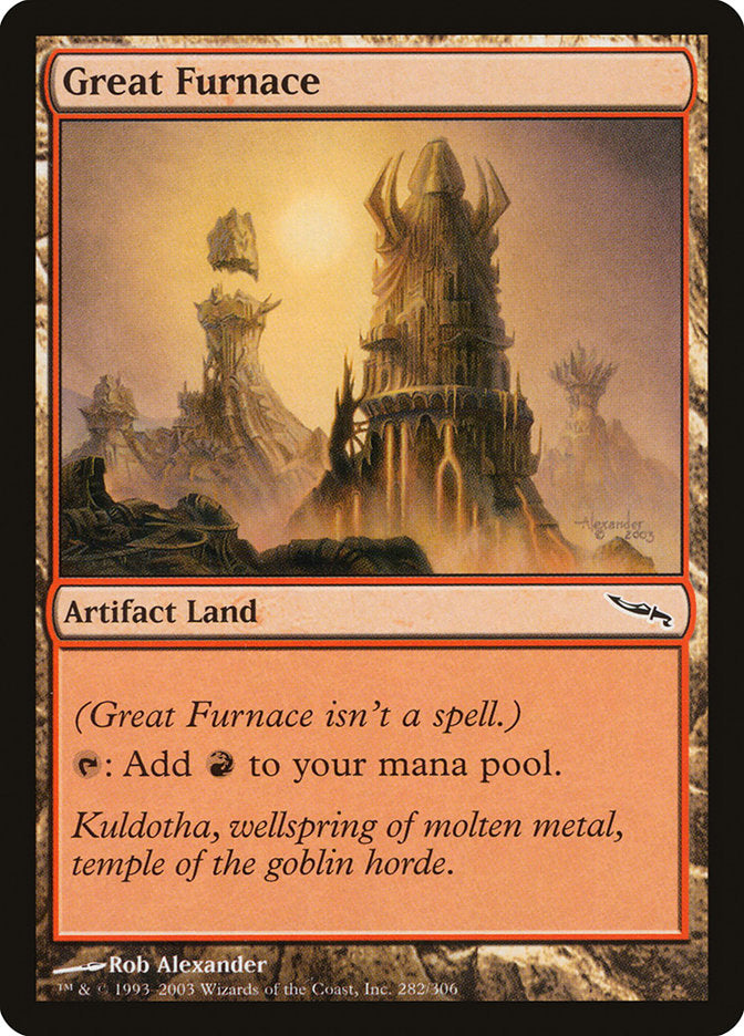 Great Furnace [Mirrodin] | Anubis Games and Hobby