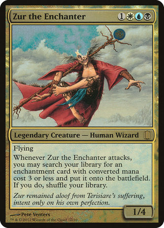 Zur the Enchanter (Commander's Arsenal) [Commander's Arsenal Oversized] | Anubis Games and Hobby