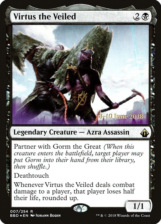 Virtus the Veiled [Battlebond Prerelease Promos] | Anubis Games and Hobby