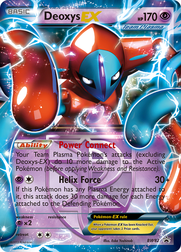 Deoxys EX (BW82) [Black & White: Black Star Promos] | Anubis Games and Hobby