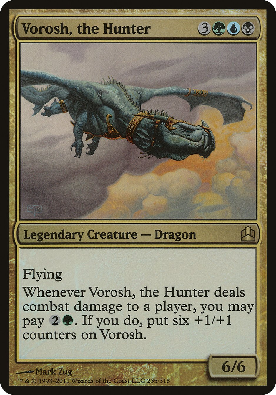 Vorosh, the Hunter (Oversized) [Commander 2011 Oversized] | Anubis Games and Hobby