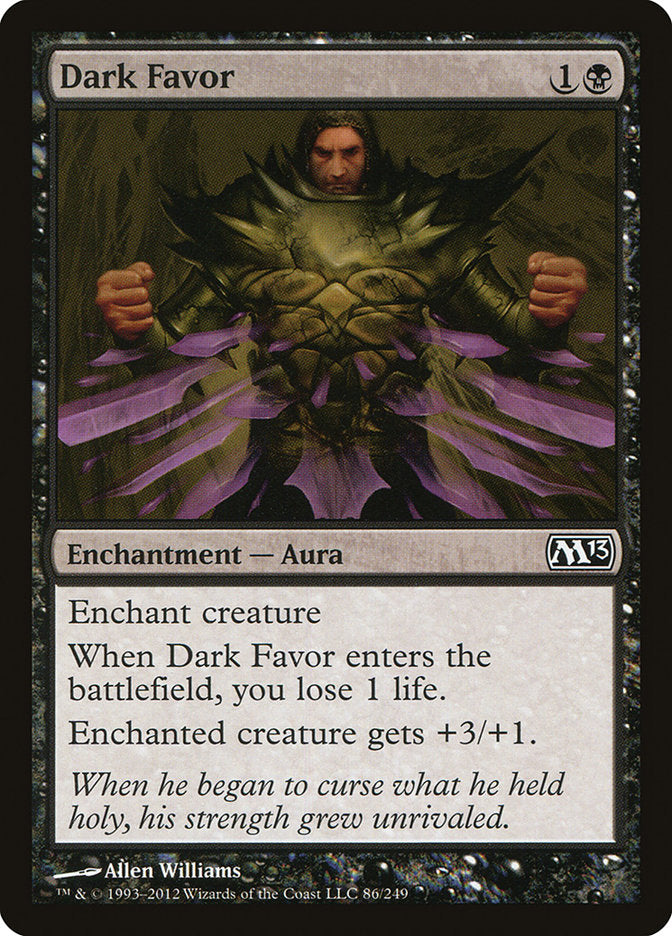 Dark Favor [Magic 2013] | Anubis Games and Hobby