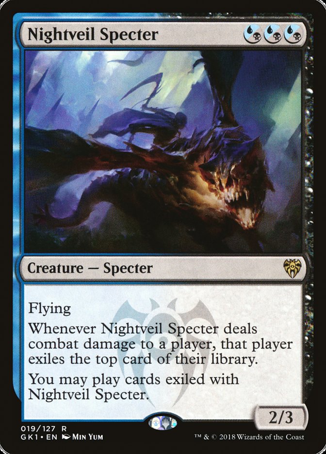 Nightveil Specter [Guilds of Ravnica Guild Kit] | Anubis Games and Hobby