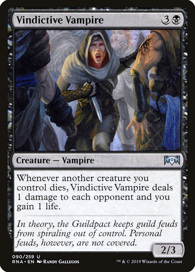 Vindictive Vampire [Ravnica Allegiance] | Anubis Games and Hobby