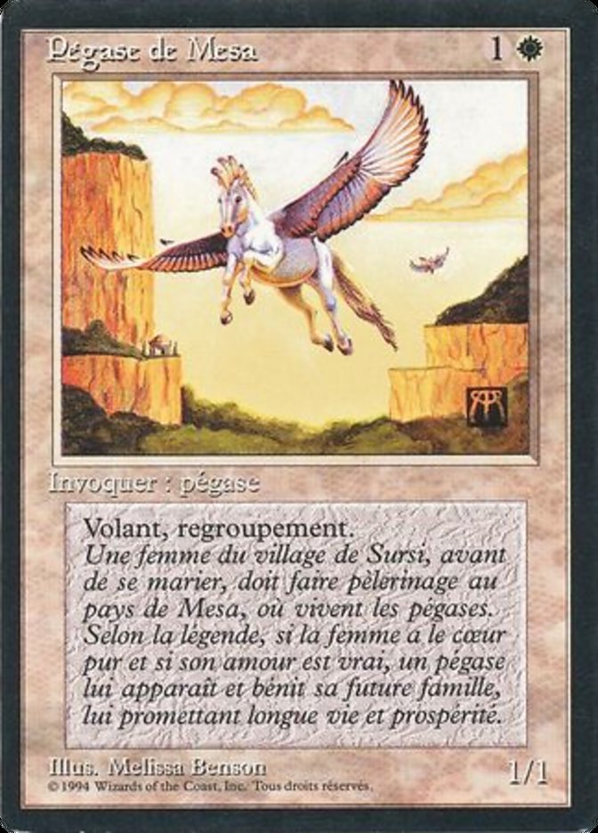 Mesa Pegasus [Foreign Black Border] | Anubis Games and Hobby