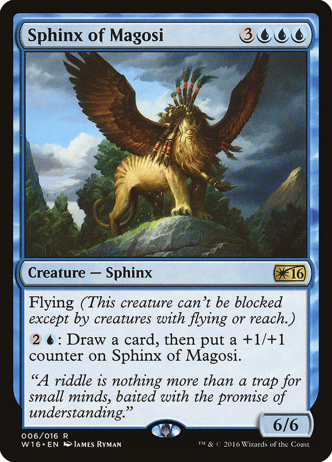 Sphinx of Magosi [Welcome Deck 2016] | Anubis Games and Hobby