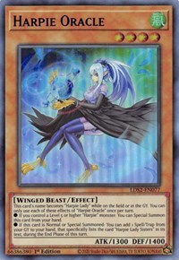 Harpie Oracle (Purple) [LDS2-EN077] Ultra Rare | Anubis Games and Hobby