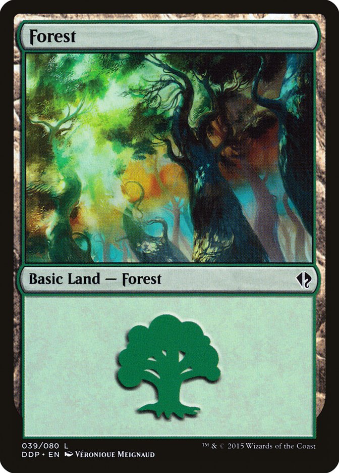 Forest (39) [Duel Decks: Zendikar vs. Eldrazi] | Anubis Games and Hobby