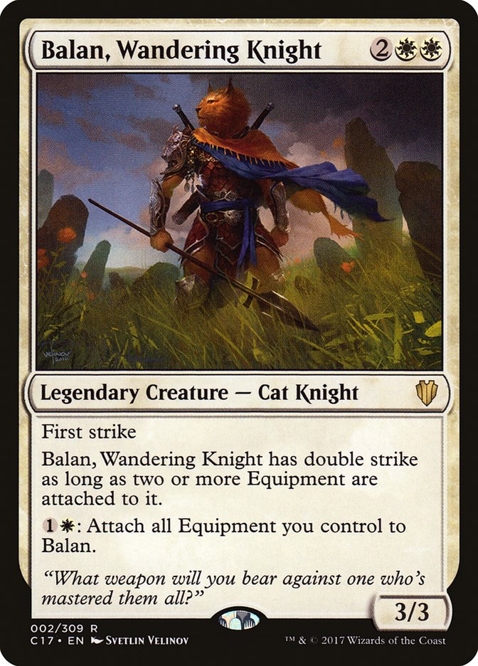 Balan, Wandering Knight [Commander 2017] | Anubis Games and Hobby