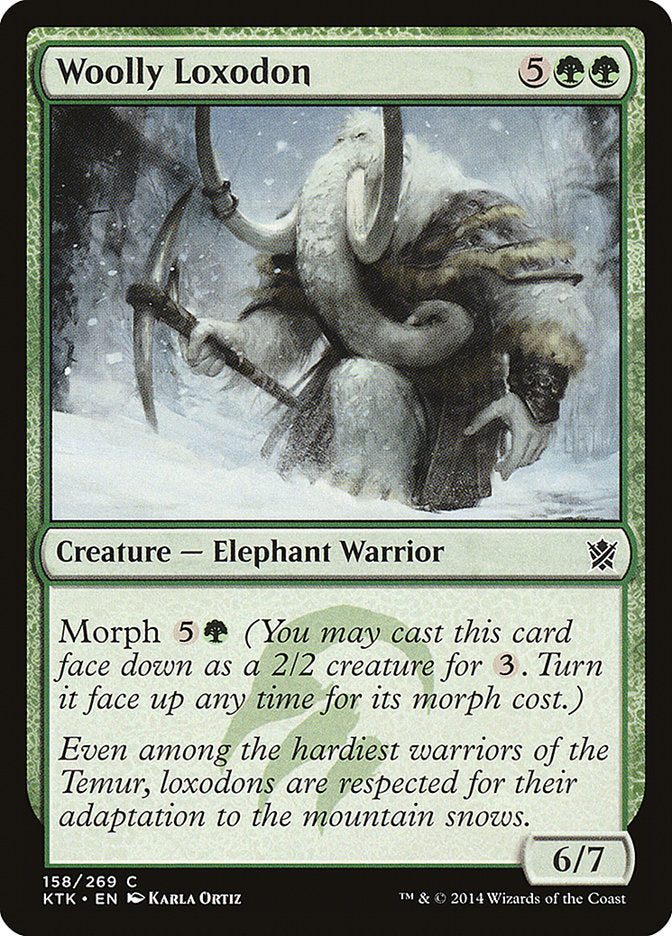 Woolly Loxodon [Khans of Tarkir] | Anubis Games and Hobby