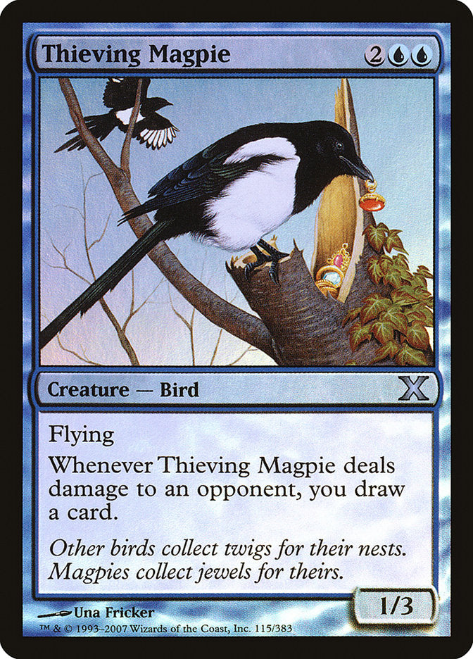 Thieving Magpie (Premium Foil) [Tenth Edition] | Anubis Games and Hobby