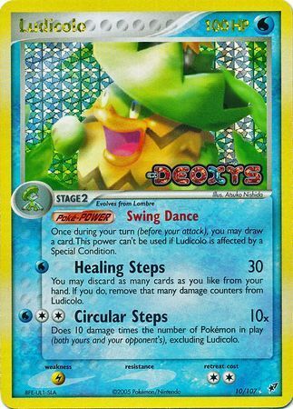 Ludicolo (10/107) (Stamped) [EX: Deoxys] | Anubis Games and Hobby