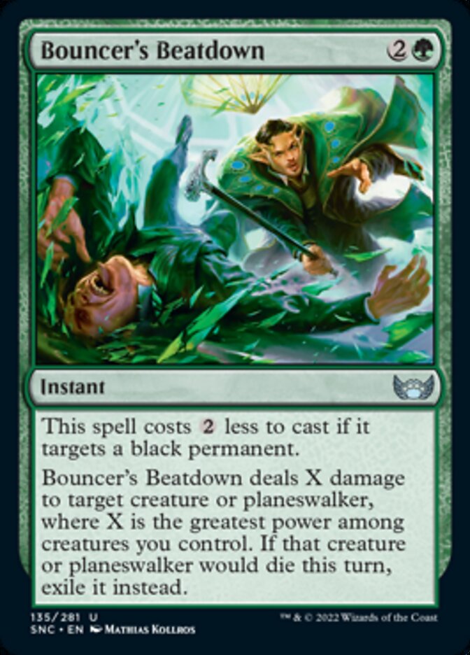 Bouncer's Beatdown [Streets of New Capenna] | Anubis Games and Hobby