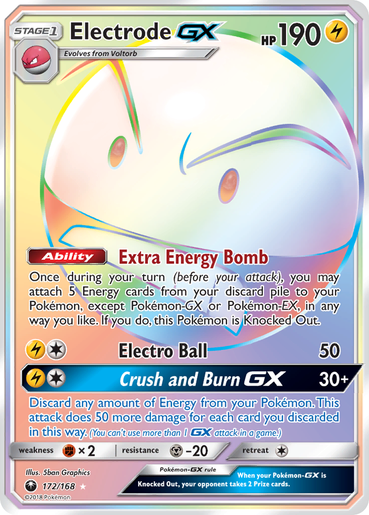 Electrode GX (172/168) [Sun & Moon: Celestial Storm] | Anubis Games and Hobby