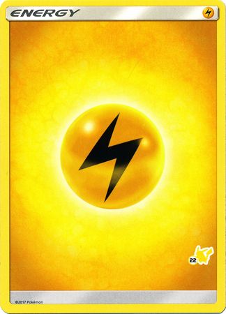 Lightning Energy (Pikachu Stamp #22) [Battle Academy 2020] | Anubis Games and Hobby