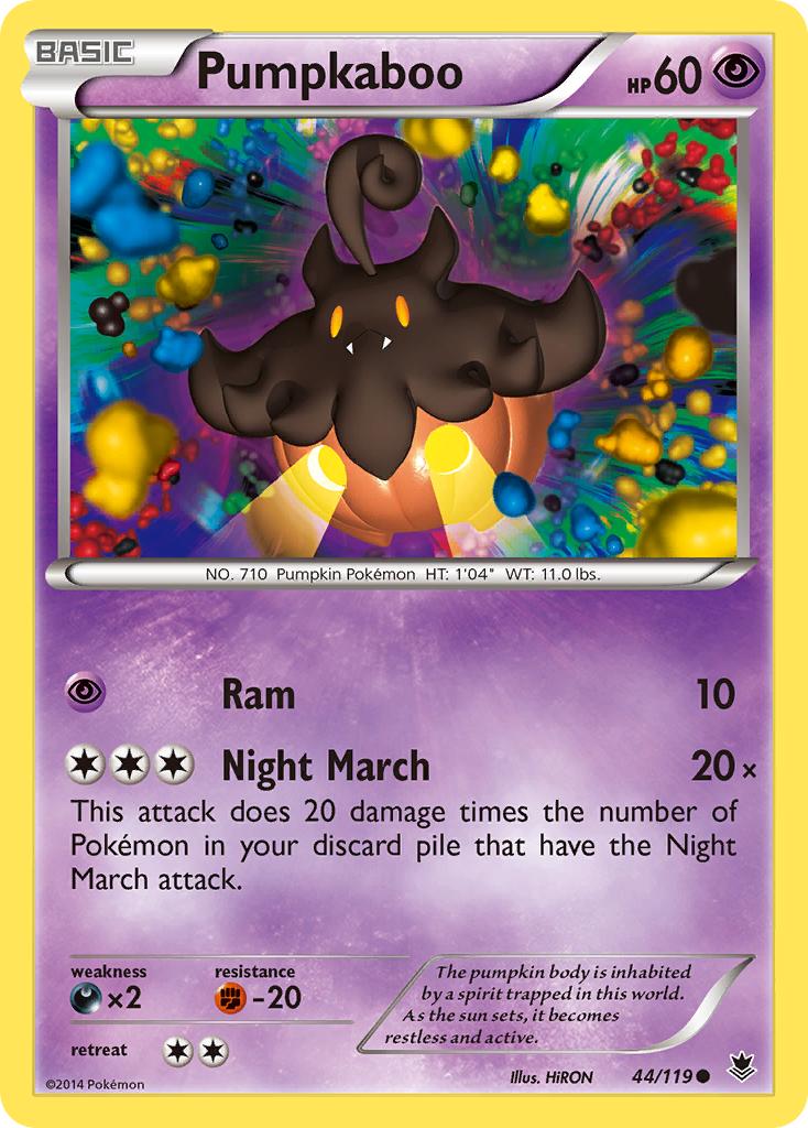 Pumpkaboo (44/119) [XY: Phantom Forces] | Anubis Games and Hobby