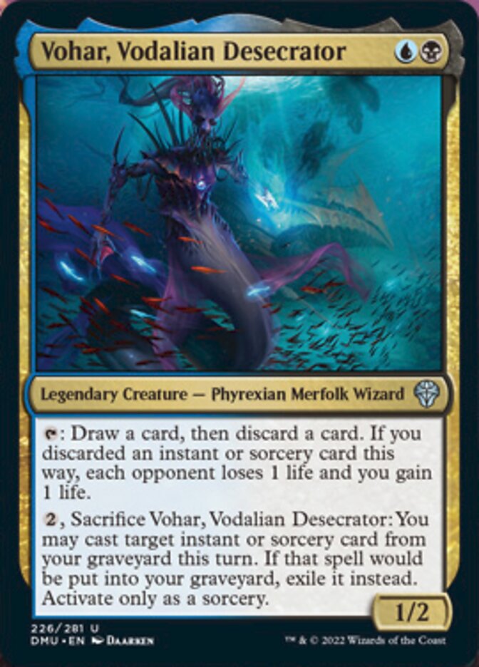 Vohar, Vodalian Desecrator [Dominaria United] | Anubis Games and Hobby