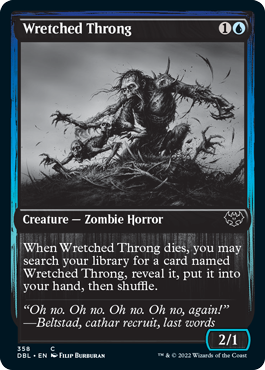 Wretched Throng [Innistrad: Double Feature] | Anubis Games and Hobby