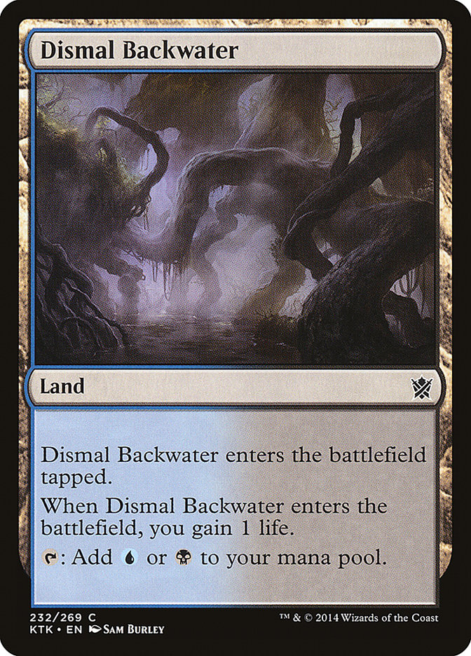 Dismal Backwater [Khans of Tarkir] | Anubis Games and Hobby
