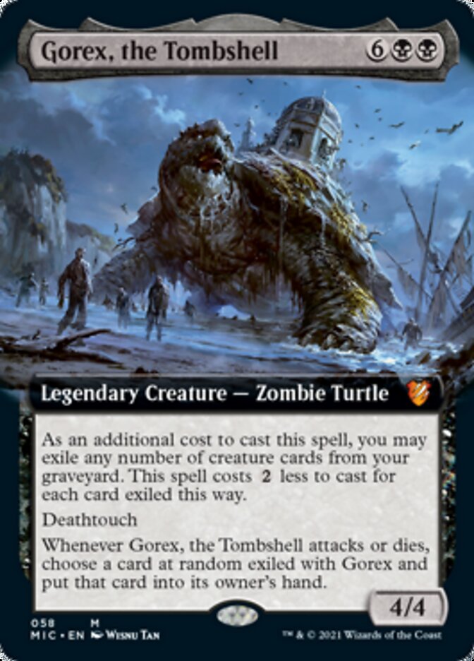 Gorex, the Tombshell (Extended Art) [Innistrad: Midnight Hunt Commander] | Anubis Games and Hobby