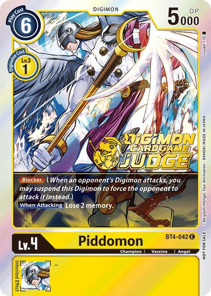 Piddomon [BT4-042] (Judge Pack 1) [Great Legend Promos] | Anubis Games and Hobby