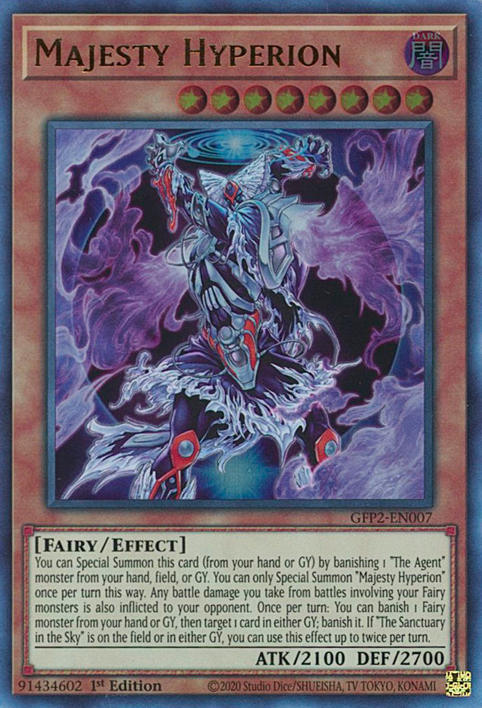 Majesty Hyperion [GFP2-EN007] Ultra Rare | Anubis Games and Hobby