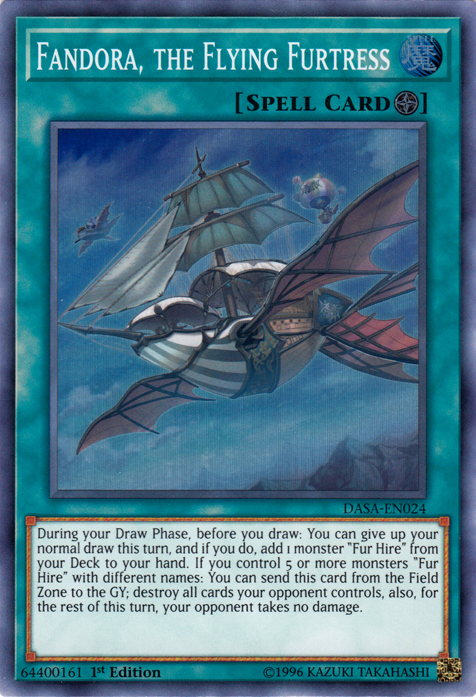 Fandora, the Flying Furtress [DASA-EN024] Super Rare | Anubis Games and Hobby