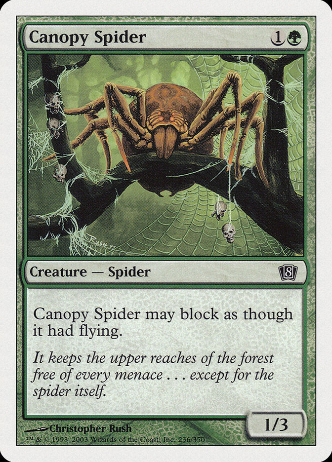 Canopy Spider [Eighth Edition] | Anubis Games and Hobby