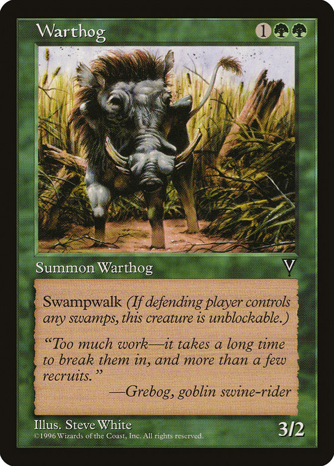 Warthog [Visions] | Anubis Games and Hobby