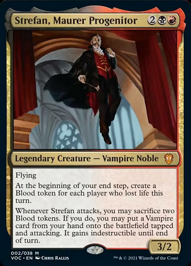 Strefan, Maurer Progenitor [Innistrad: Crimson Vow Commander] | Anubis Games and Hobby