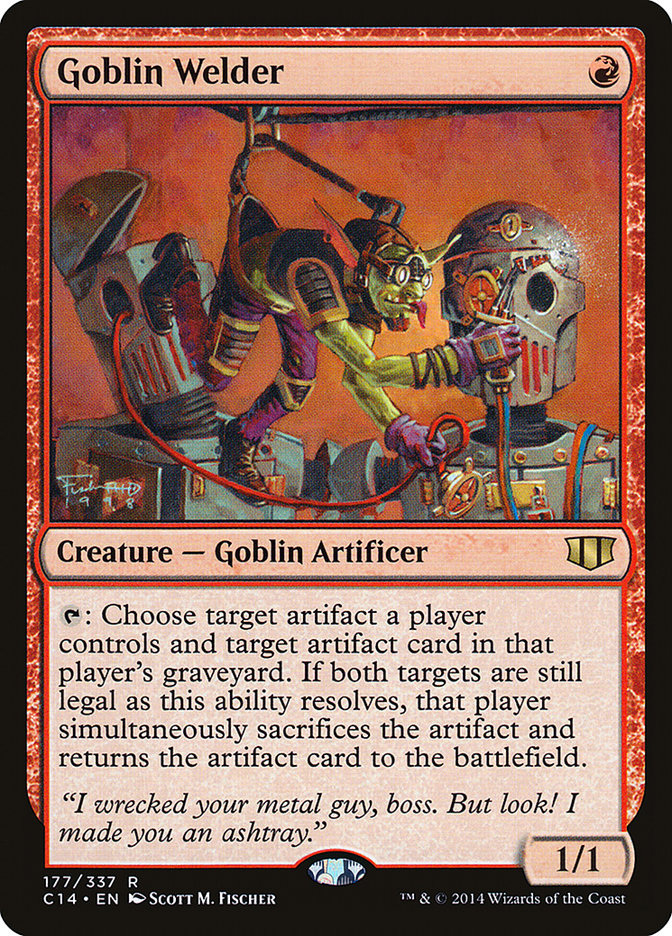 Goblin Welder [Commander 2014] | Anubis Games and Hobby