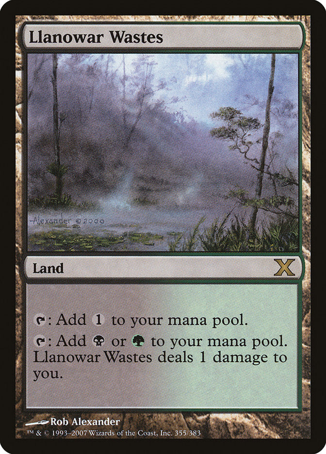 Llanowar Wastes [Tenth Edition] | Anubis Games and Hobby