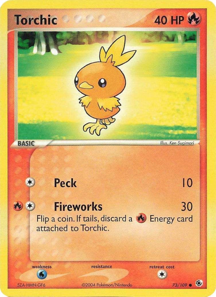 Torchic (73/109) [EX: Battle Stadium] | Anubis Games and Hobby