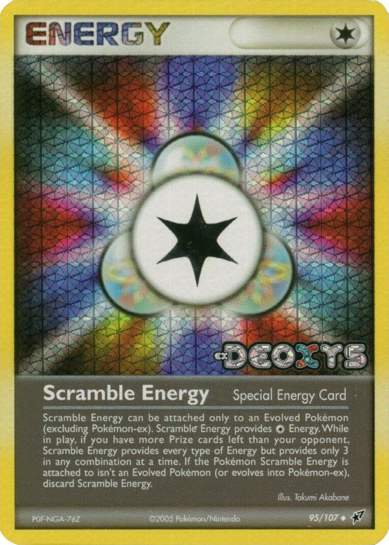 Scramble Energy (95/107) (Stamped) [EX: Deoxys] | Anubis Games and Hobby