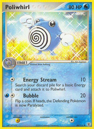 Poliwhirl (46/112) [EX: FireRed & LeafGreen] | Anubis Games and Hobby