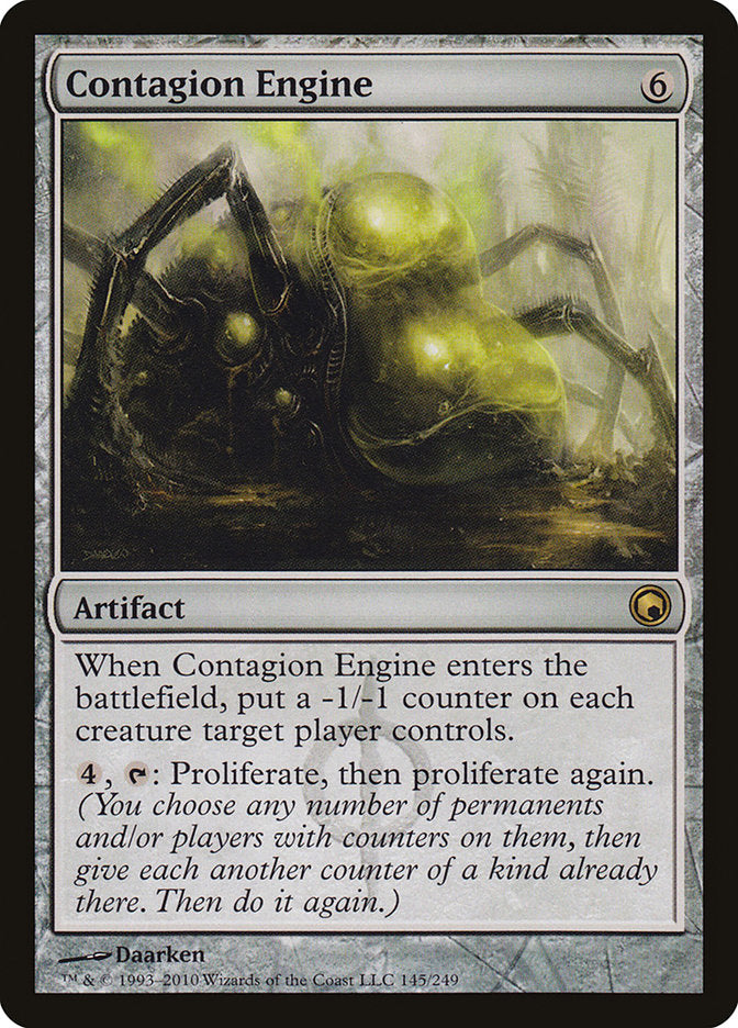 Contagion Engine [Scars of Mirrodin] | Anubis Games and Hobby