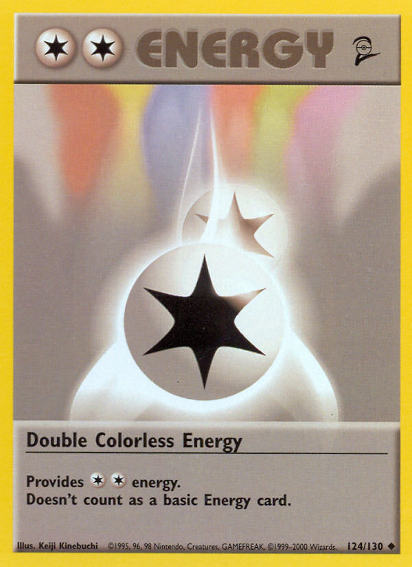 Double Colorless Energy (124/130) [Base Set 2] | Anubis Games and Hobby