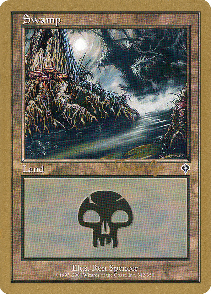 Swamp (tvdl342) (Tom van de Logt) [World Championship Decks 2001] | Anubis Games and Hobby