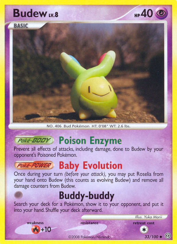 Budew (33/100) [Diamond & Pearl: Stormfront] | Anubis Games and Hobby