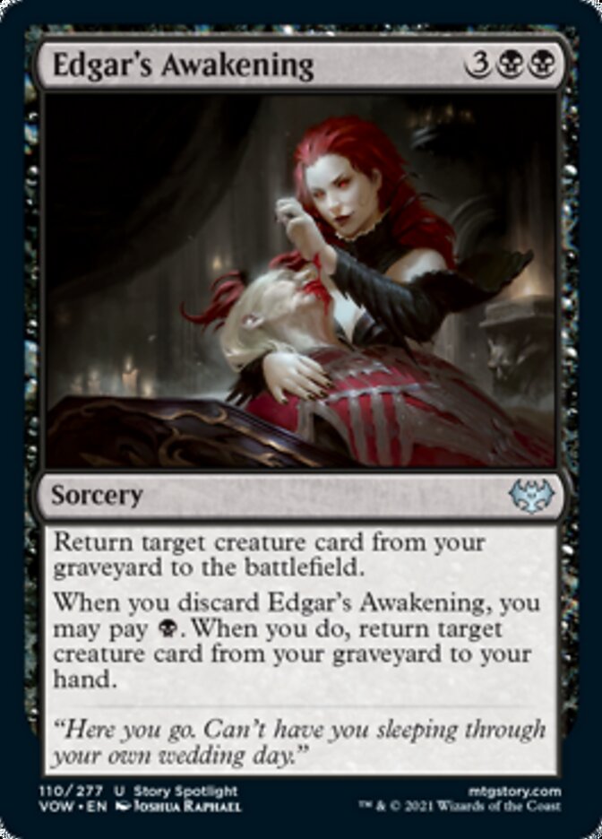 Edgar's Awakening [Innistrad: Crimson Vow] | Anubis Games and Hobby