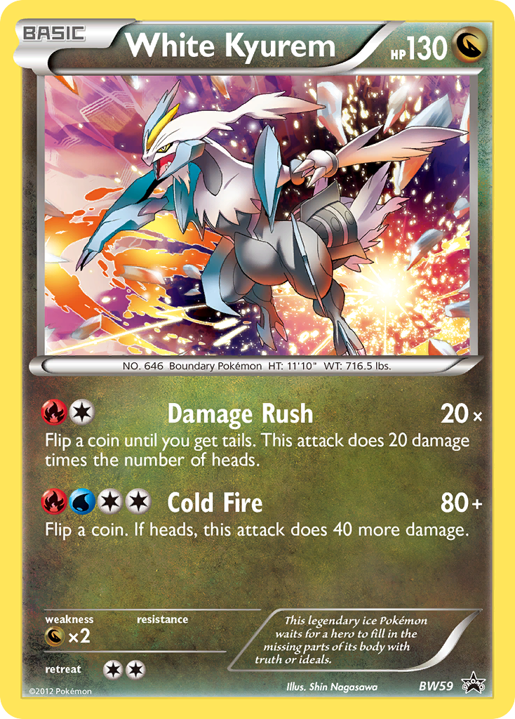 White Kyurem (BW59) [Black & White: Black Star Promos] | Anubis Games and Hobby