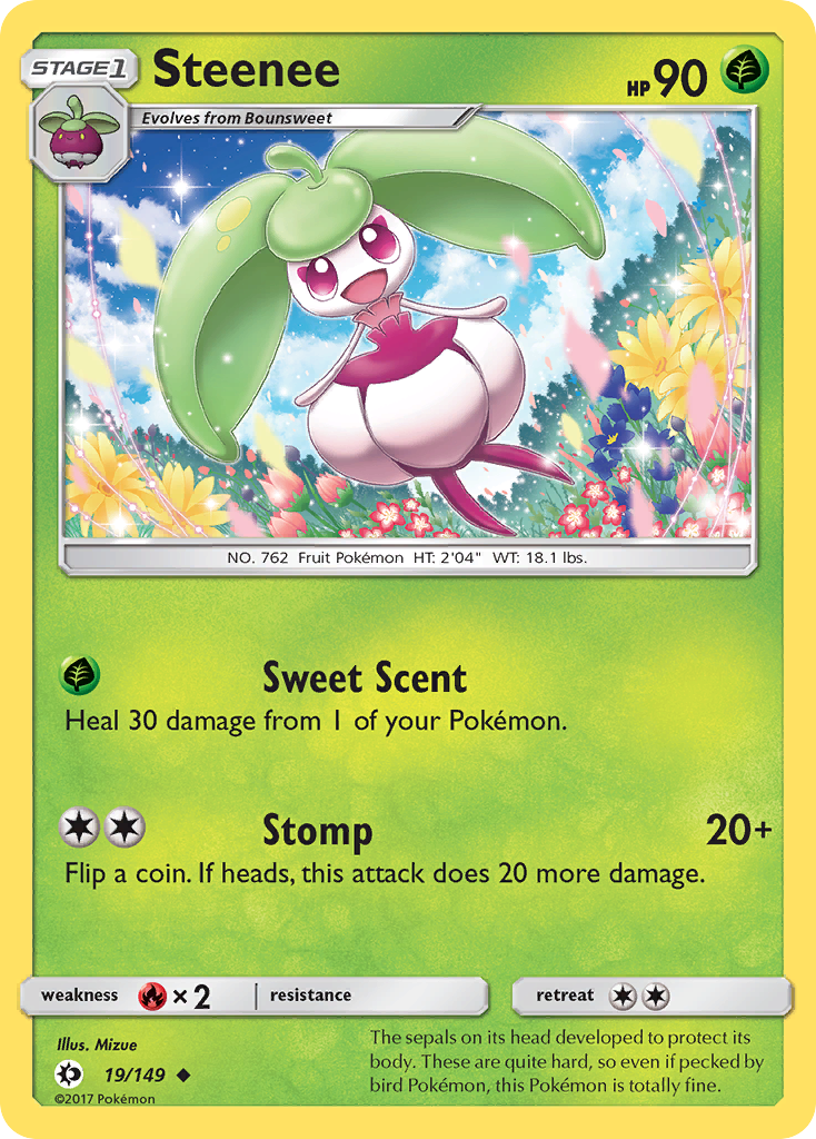 Steenee (19/149) [Sun & Moon: Base Set] | Anubis Games and Hobby