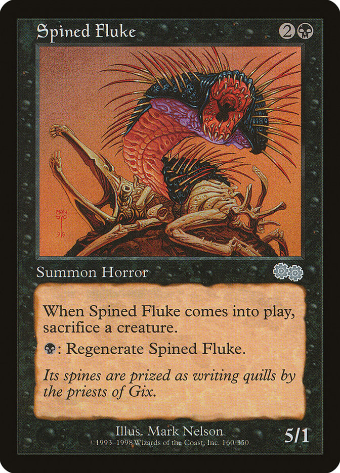 Spined Fluke [Urza's Saga] | Anubis Games and Hobby