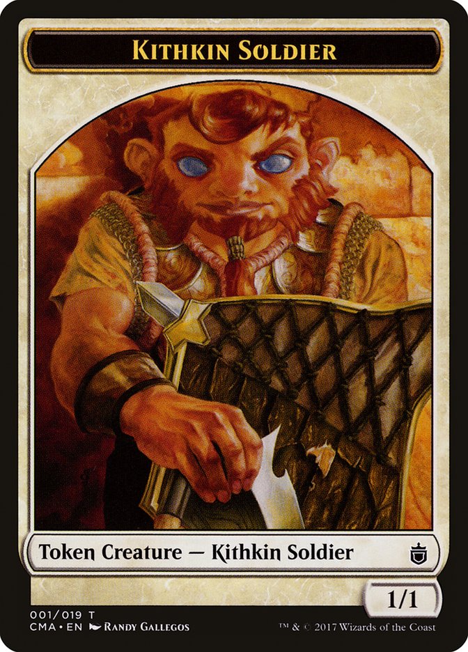 Kithkin Soldier Token [Commander Anthology Tokens] | Anubis Games and Hobby