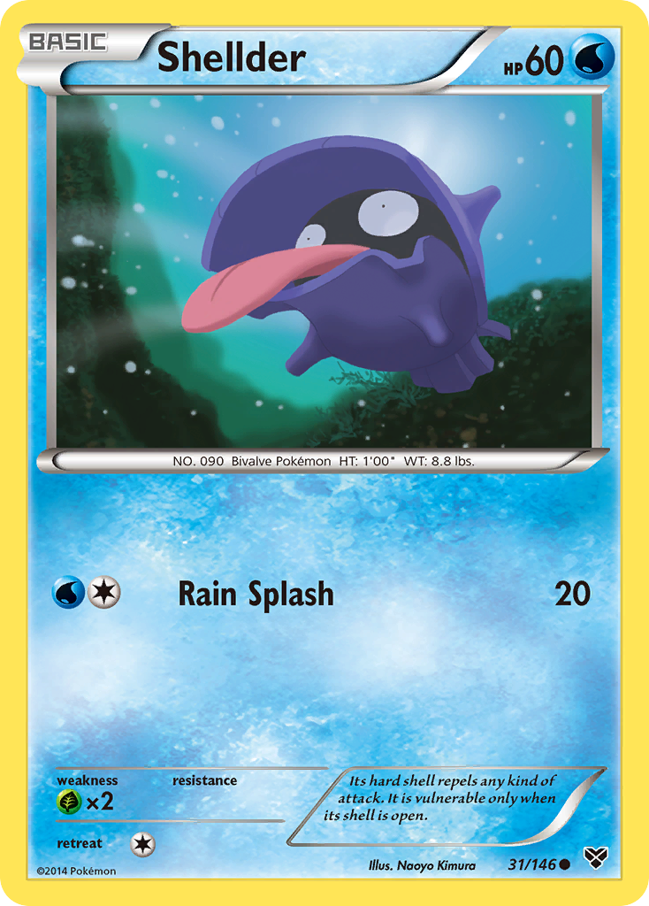 Shellder (31/146) [XY: Base Set] | Anubis Games and Hobby