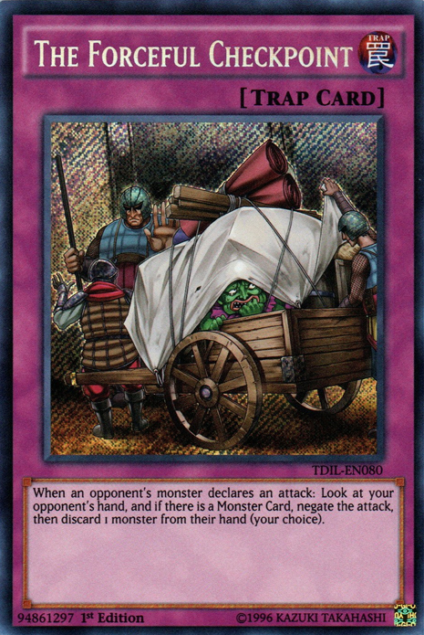 The Forceful Checkpoint [TDIL-EN080] Secret Rare | Anubis Games and Hobby